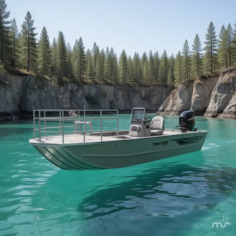 Slide: The Image of Tracker Grizzly 2072 CC Sportsman Kicker 2025 - 1
