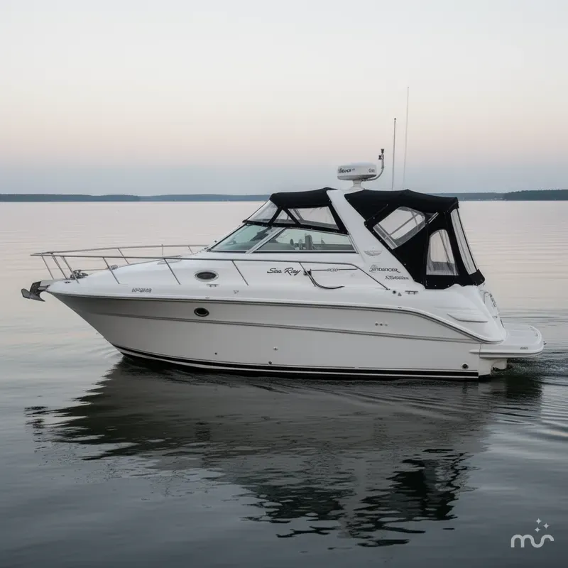 Slide: The Image of Sea Ray 330 Sundancer 1995 - 1