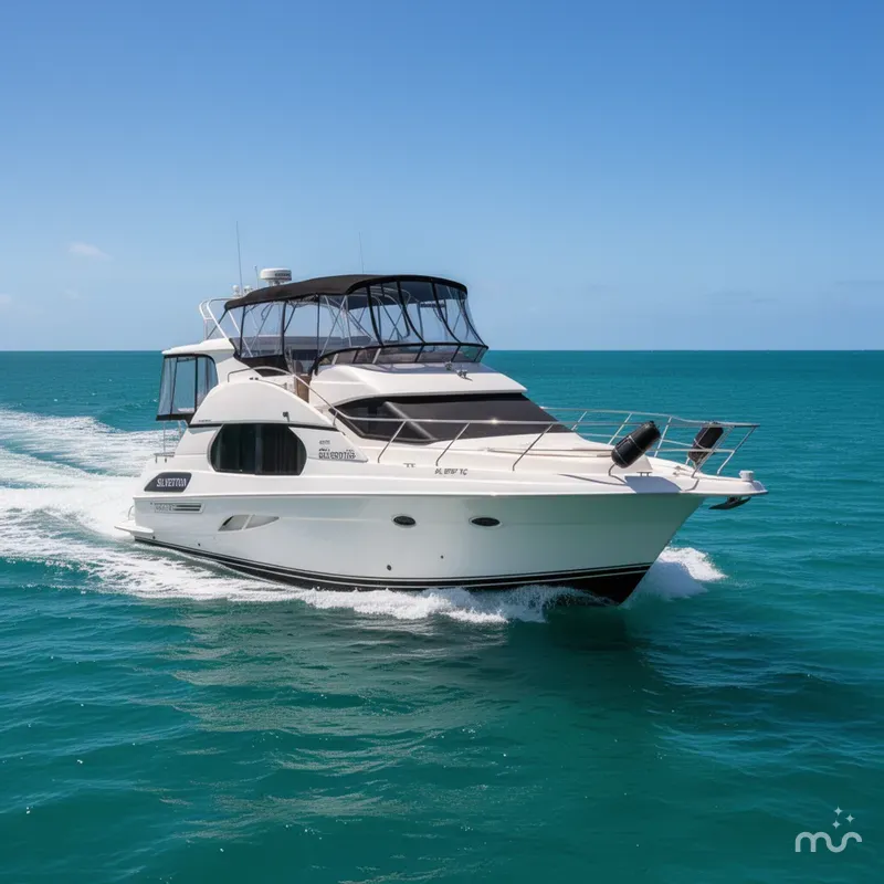 Slide: The Image of Silverton 43 Motor Yacht 2002 - 0
