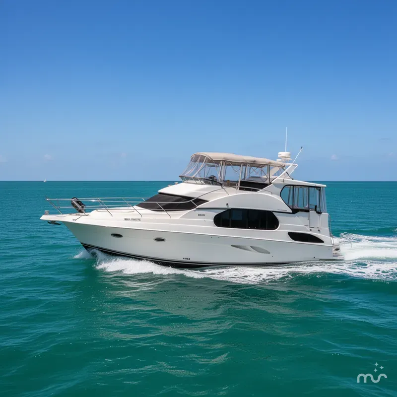 Slide: The Image of Silverton 43 Motor Yacht 2002 - 2