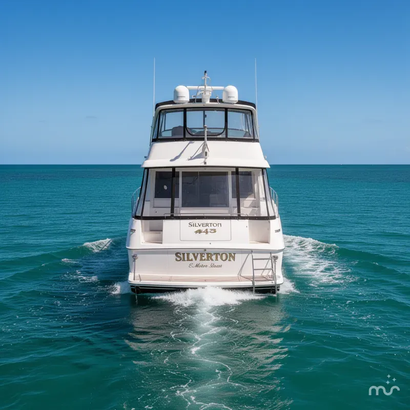 Slide: The Image of Silverton 43 Motor Yacht 2002 - 3