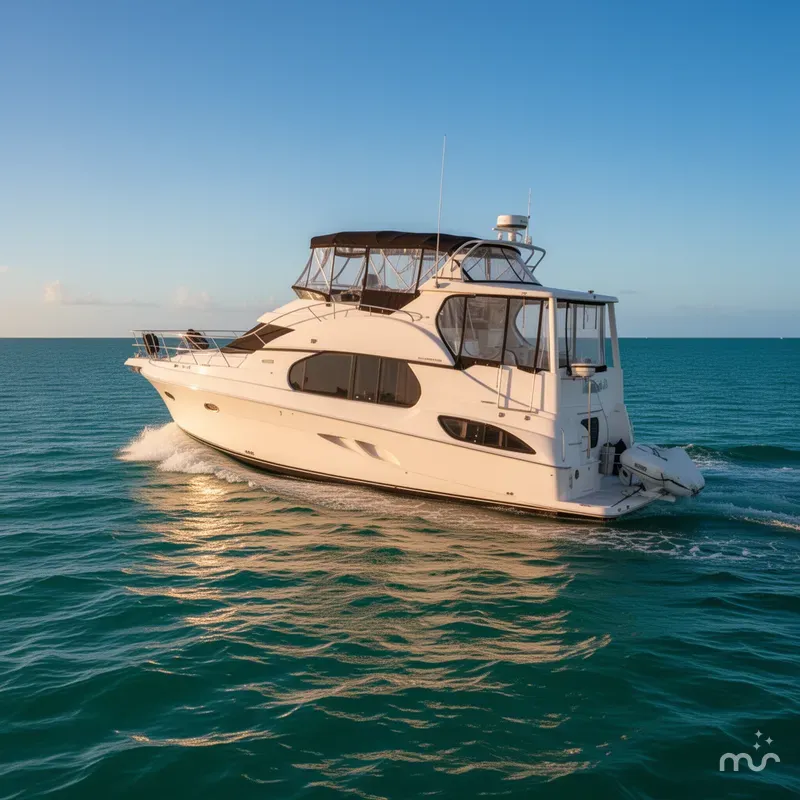 Slide: The Image of Silverton 43 Motor Yacht 2002 - 4