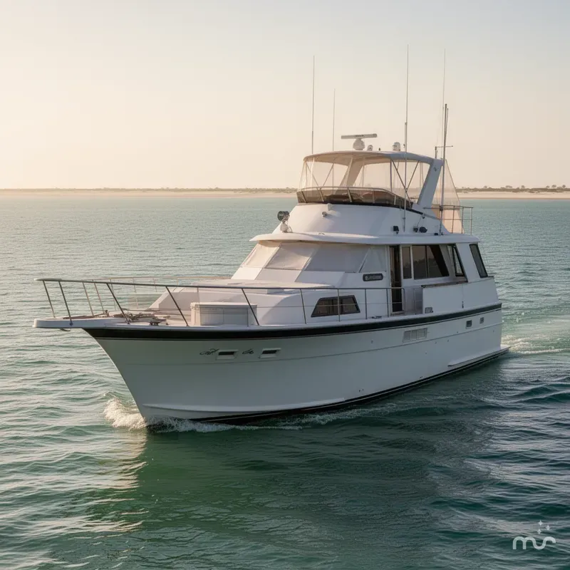 Slide: The Image of Hatteras 53 Motor Yacht 1978 - 2
