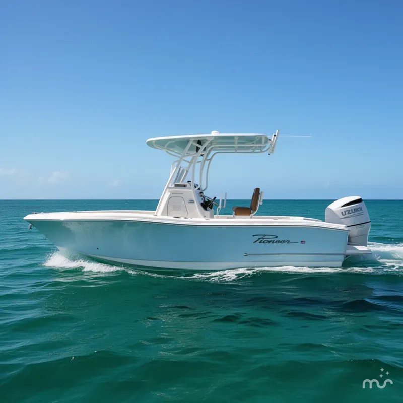 Slide: The Image of Pioneer 222 Sportfish 2025 - 2