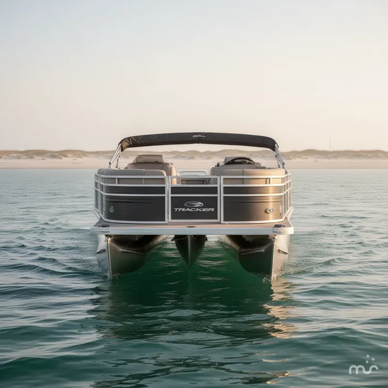 Slide: The Image of Sun Tracker Party Barge 20 DLX 2025 - 3