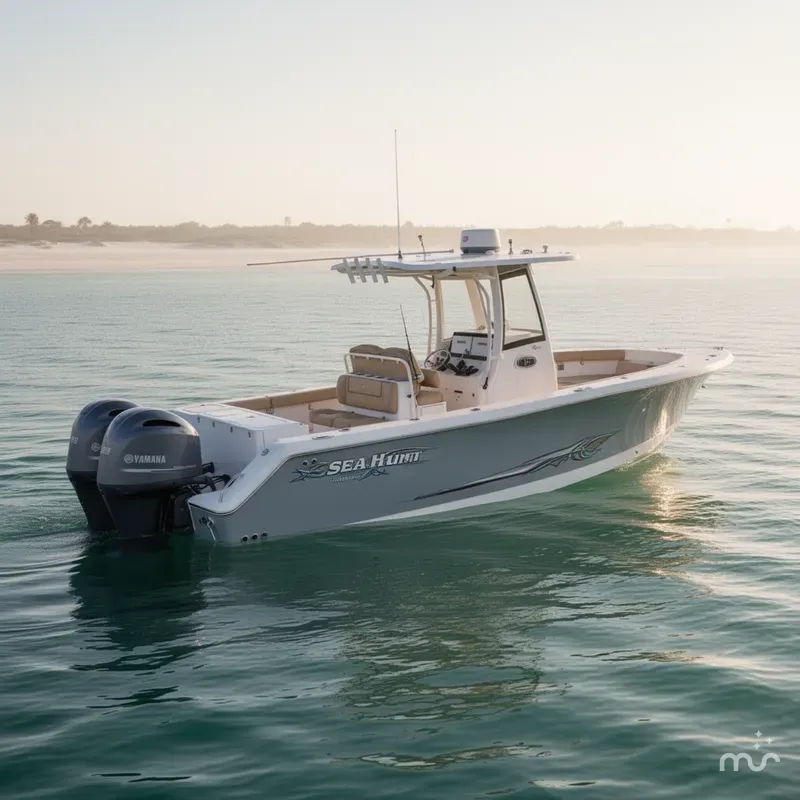 Slide: The Image of Sea Hunt Gamefish 27 w ONLY 220 HOUR - BRAND NEW RHODAN 2017 - 0