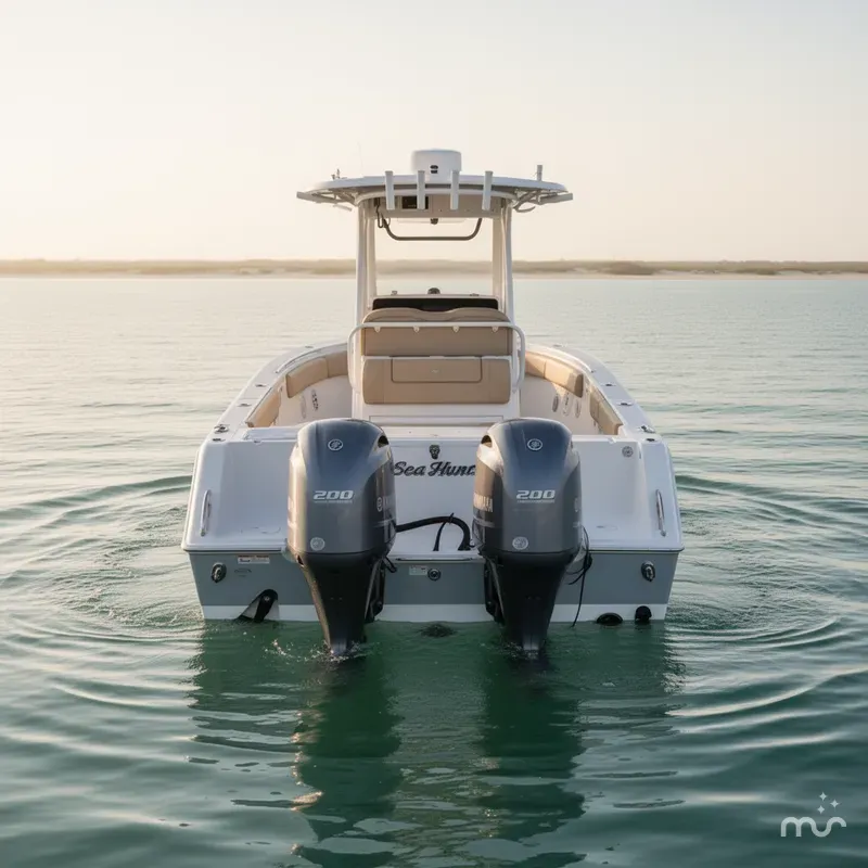 Slide: The Image of Sea Hunt Gamefish 27 w ONLY 220 HOUR - BRAND NEW RHODAN 2017 - 1