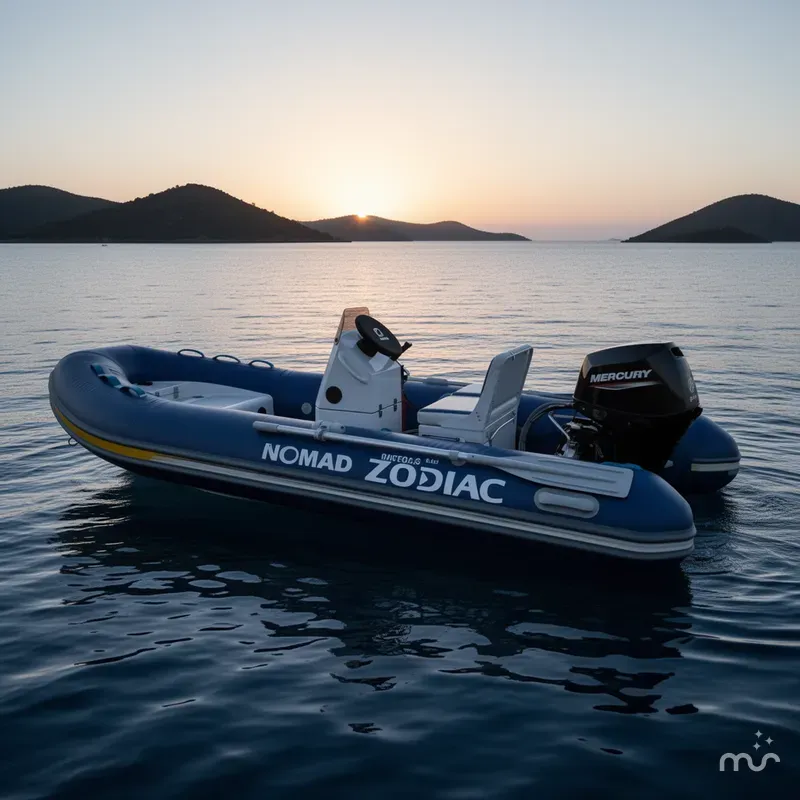 Slide: The Image of Zodiac Nomad 3.6 RIB Alu 2024 - 2