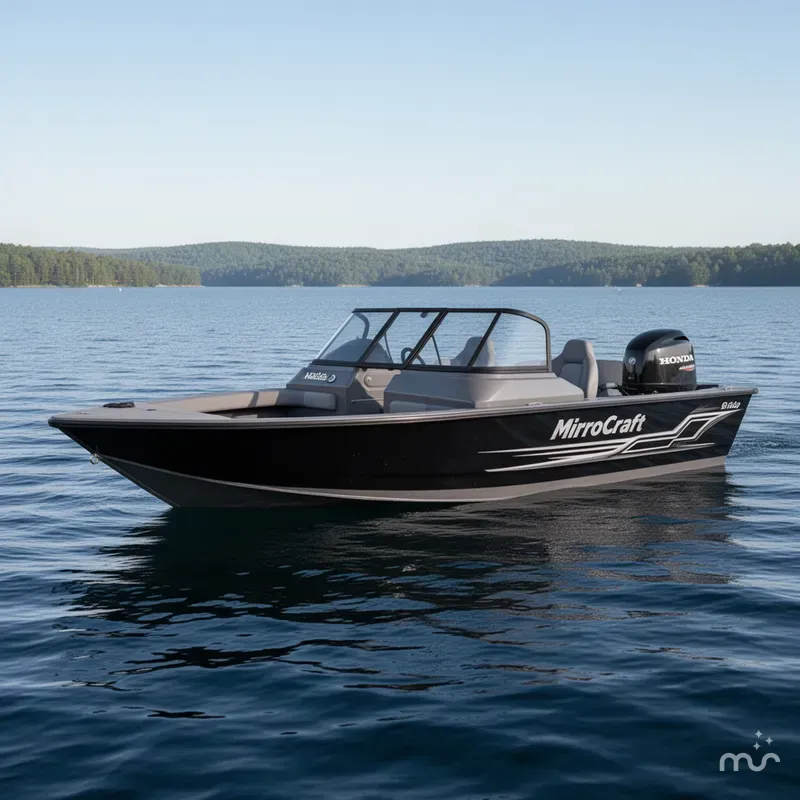 Slide: The Image of MirroCraft Holiday 168 & Honda 90HP 4-Stroke EFI 2025 - 0