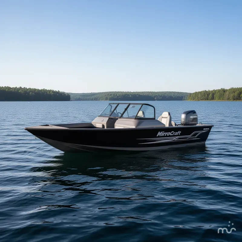 Slide: The Image of MirroCraft Holiday 168 & Honda 90HP 4-Stroke EFI 2025 - 2