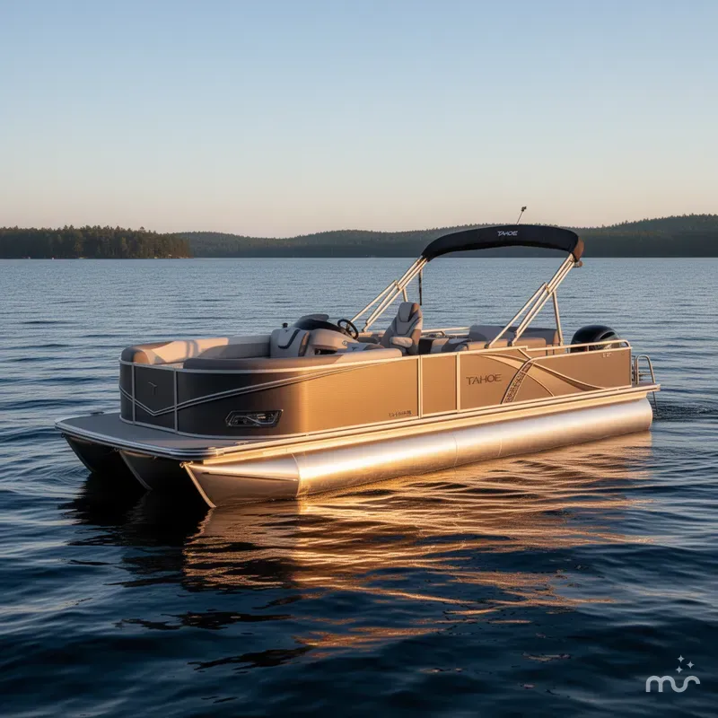 Slide: The Image of Tahoe LTZ 2385 Swingback (VRB) & Honda 4-Stroke EFI 2025 - 2