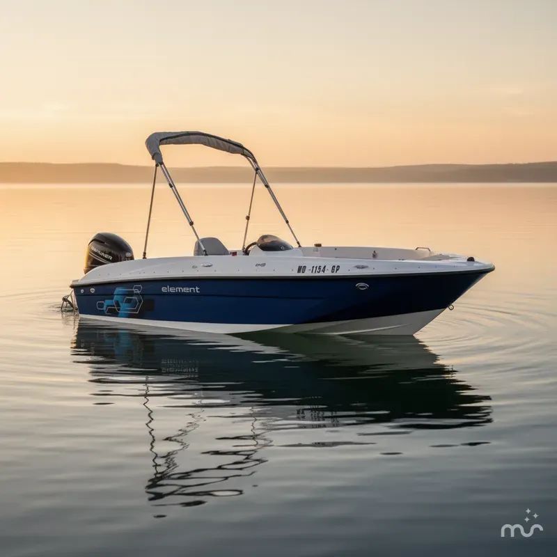 Slide: The Image of Bayliner Element E18 2018 - 2