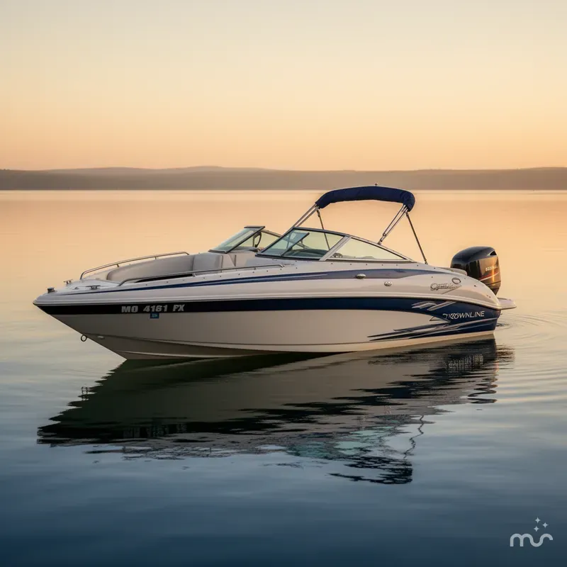 Slide: The Image of Crownline Boats 248 BR 2001 - 2