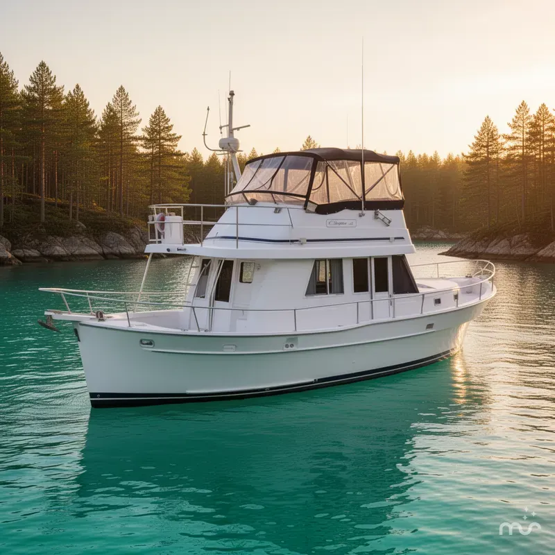 Slide: The Image of Mainship 350 Trawler 1998 - 2