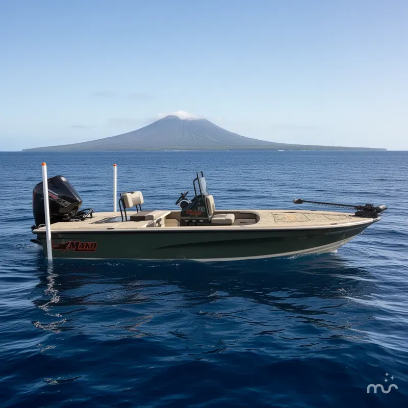 Slide: The Image of Mako 18 Pro Skiff Backwater Edition 2025 - 2