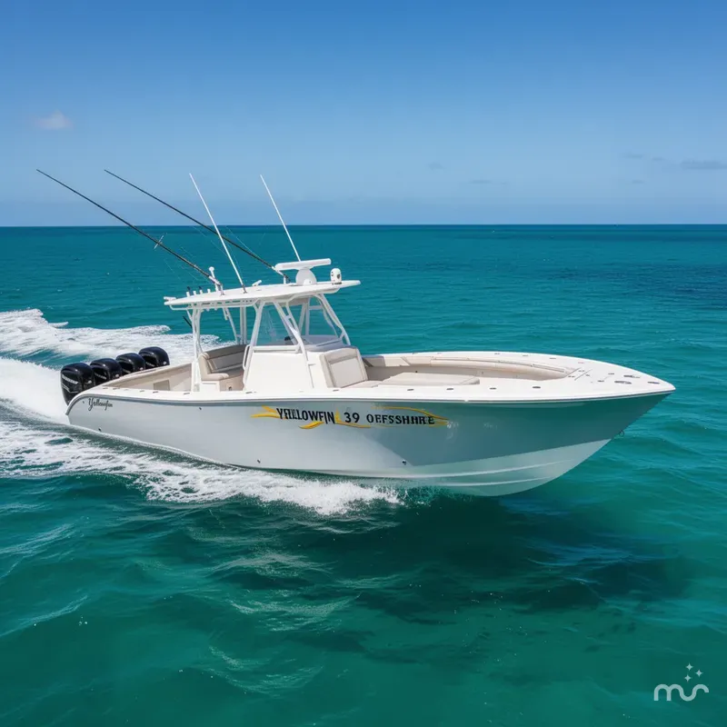 Slide: The Image of Yellowfin 39 Offshore 2016 - 0