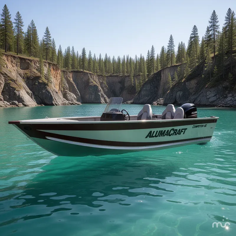 Slide: The Image of Alumacraft Competitor 165 SC 2024 - 2