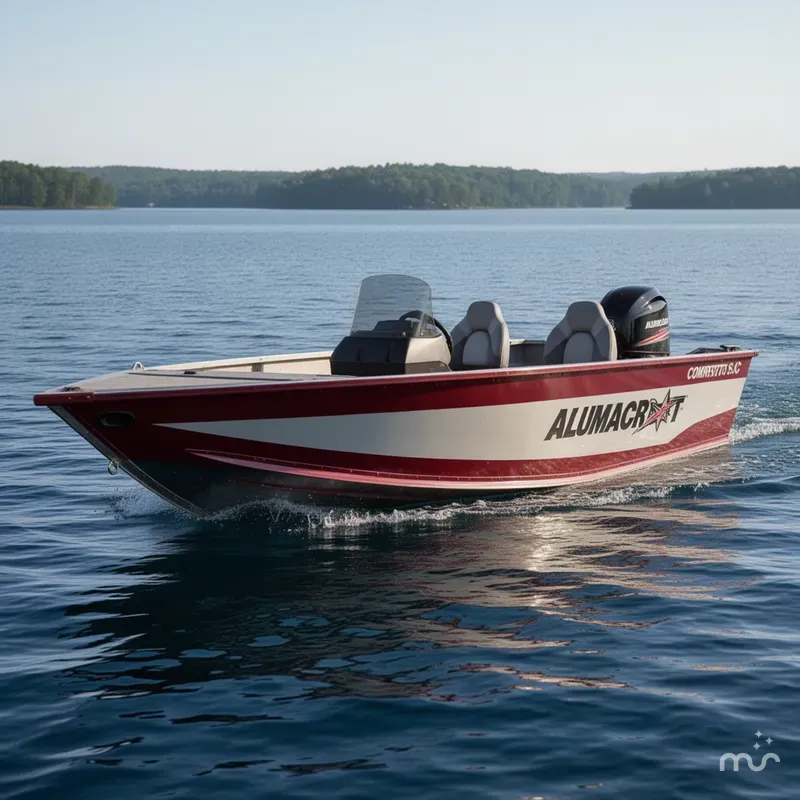 Slide: The Image of Alumacraft Competitor 165 SC 2024 - 2