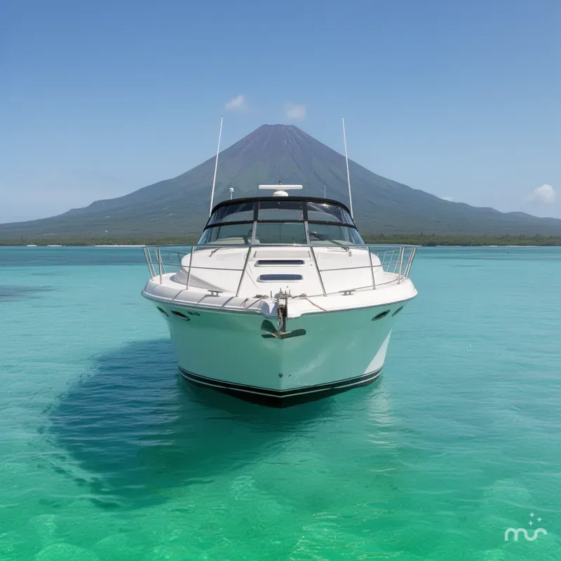 Slide: The Image of Sea Ray 450 Sundancer 1998 - 1
