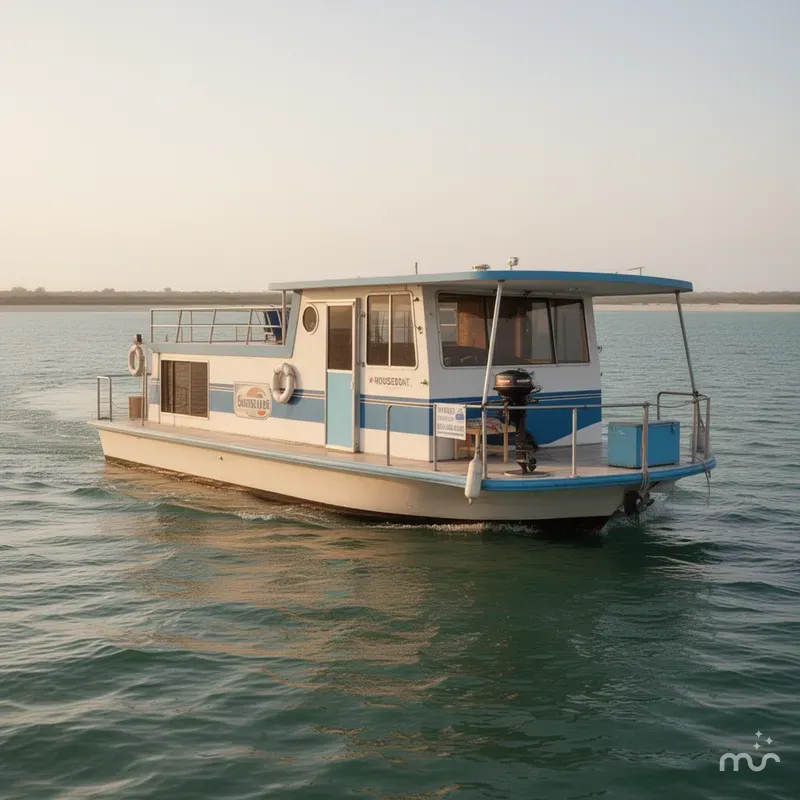 Slide: The Image of Houseboat HOUSEBOAT 1976 - 0