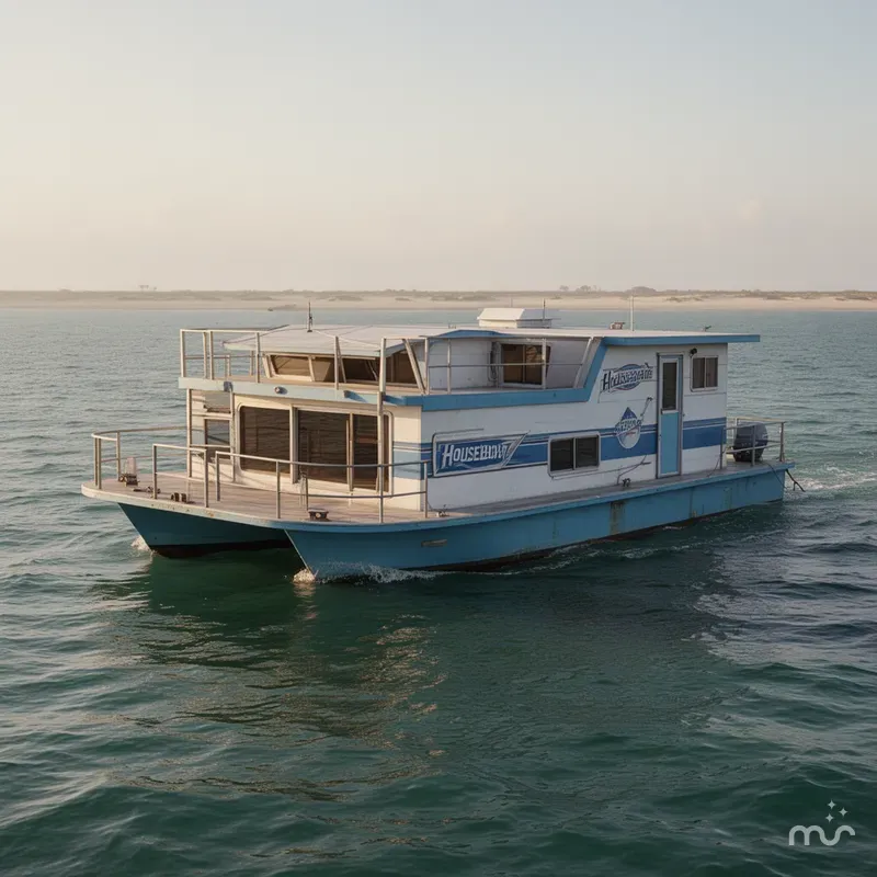 Slide: The Image of Houseboat HOUSEBOAT 1976 - 1