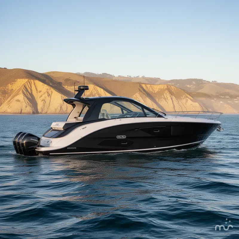 Slide: The Image of Sea Ray Sundancer 370 OB 2022 - 0
