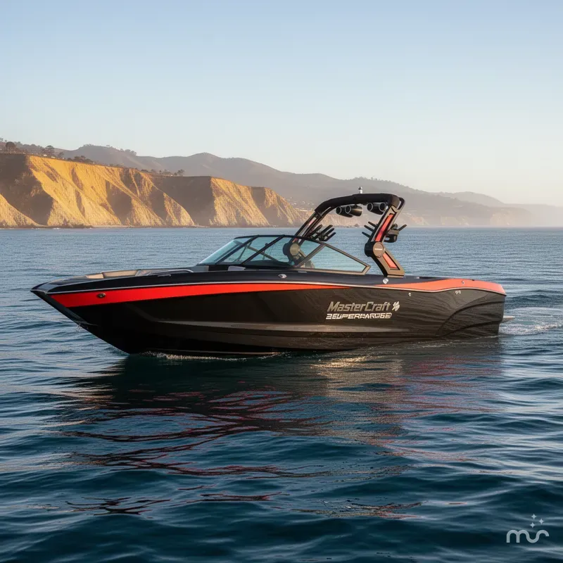 Slide: The Image of MasterCraft X26 Supercharged 6.2L 2025 - 0