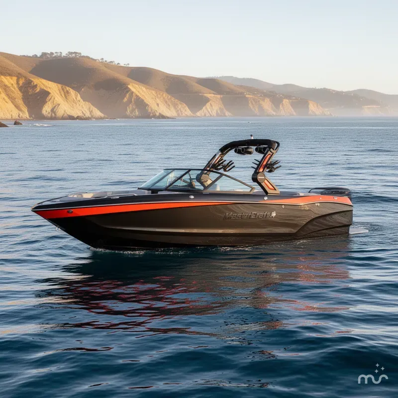 Slide: The Image of MasterCraft X26 Supercharged 6.2L 2025 - 2