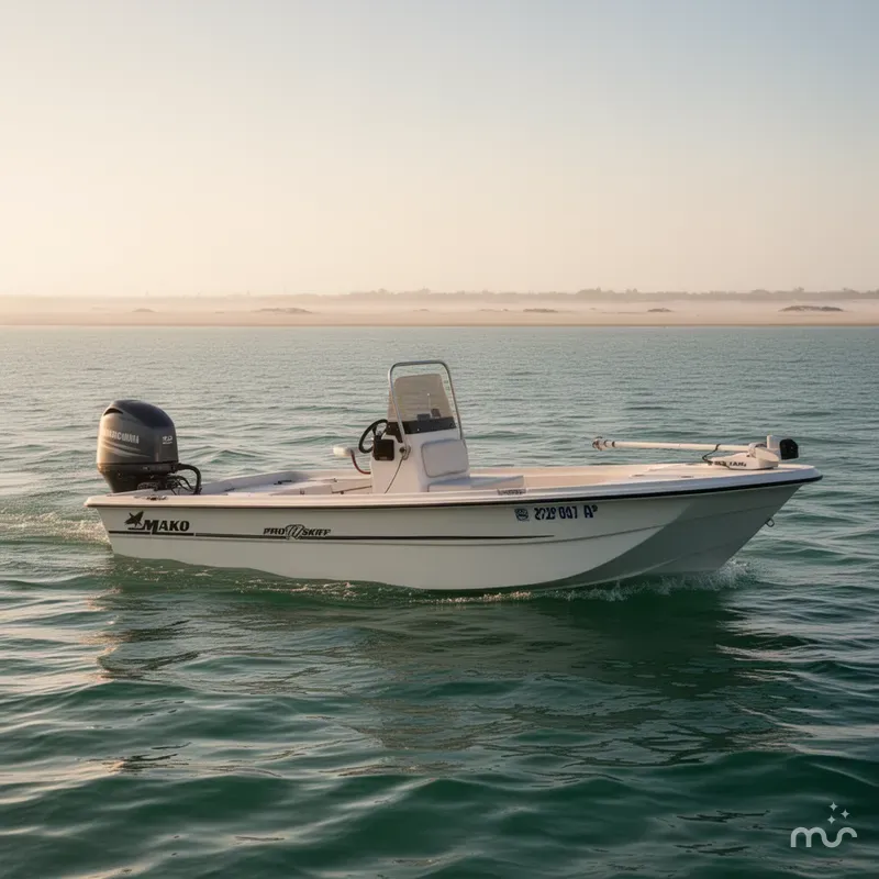 Slide: The Image of Mako Pro Skiff 17 2013 - 0