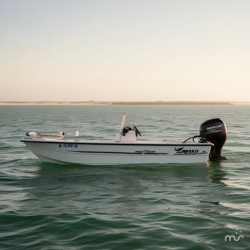 Slide: The Image of Mako Pro Skiff 17 2013 - 2