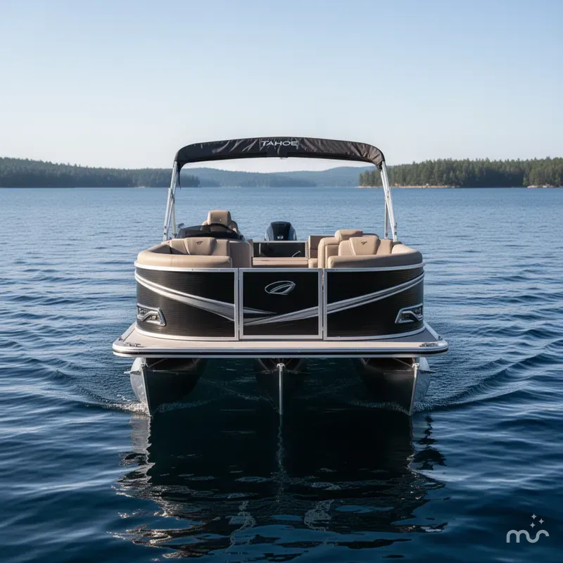 Slide: The Image of Tahoe LTZ 2385 Swingback (VRB) & Honda 4-Stroke EFI 2025 - 1