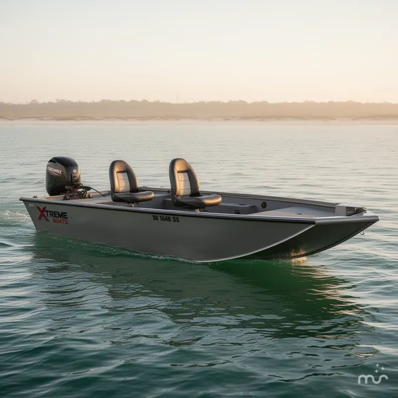 Slide: The Image of Xtreme Boats Brute 1648 SS Tunnel 2025 - 0