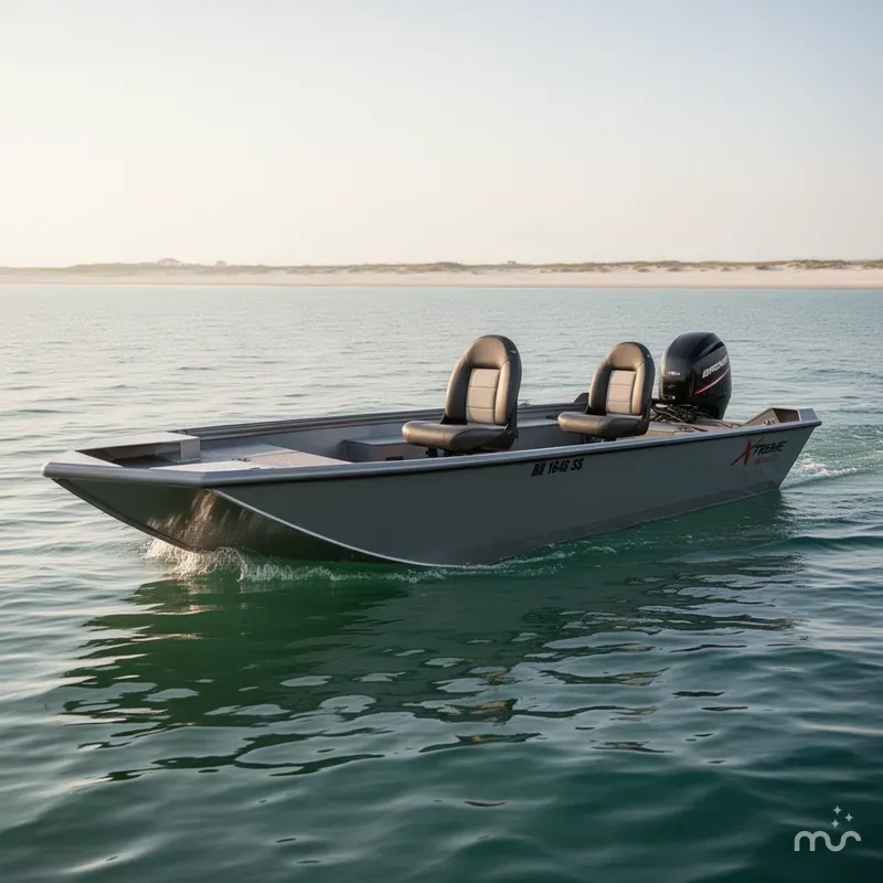 Slide: The Image of Xtreme Boats Brute 1648 SS Tunnel 2025 - 1
