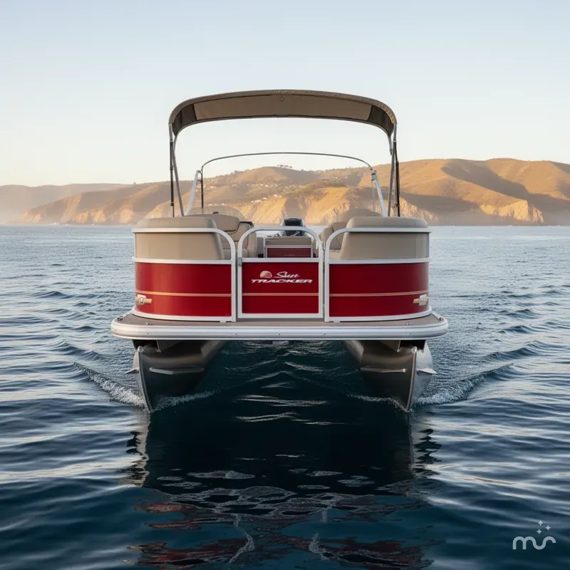 Slide: The Image of Sun Tracker Party Barge 18 DLX 2023 - 3