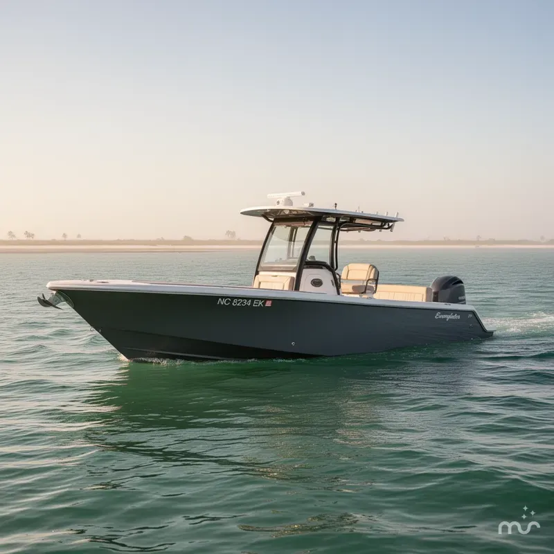 Slide: The Image of Everglades 273 Center Console 2019 - 2
