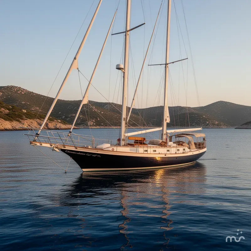 Slide: The Image of Cherubini Schooner 2000 - 4