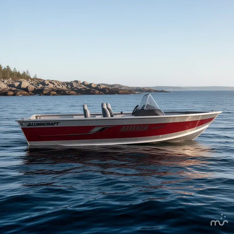 Slide: The Image of Alumacraft Competitor 165 SC 2024 - 2