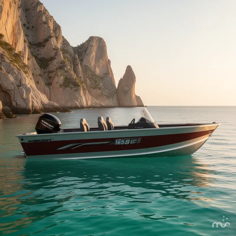 Slide: The Image of Alumacraft Competitor 165 SC 2024 - 2