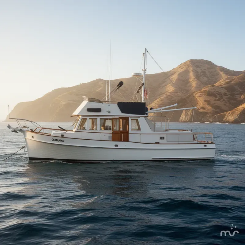 Slide: The Image of Grand Banks 36 Classic 1988 - 2