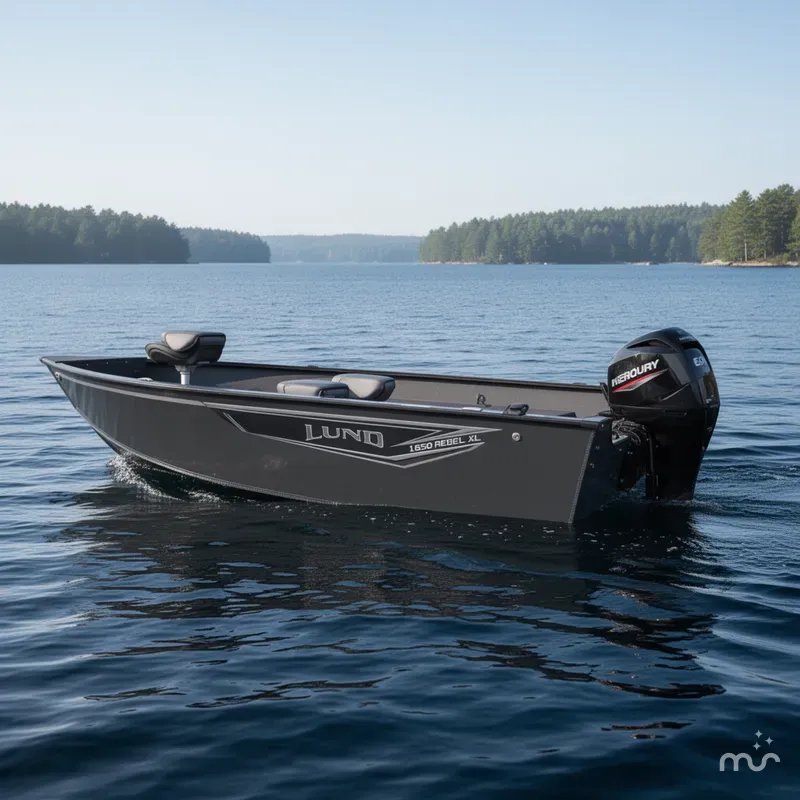 Slide: The Image of Lund 1650 Rebel XL Tiller 2025 - 1