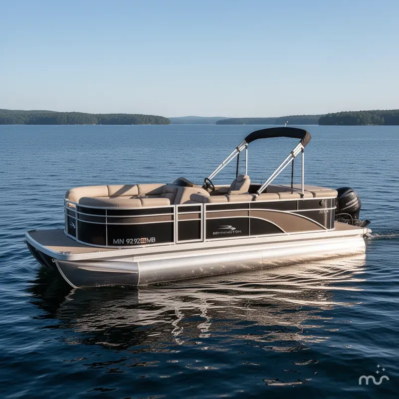 Slide: The Image of Bennington 20 SLX Pontoon 2017 - 2