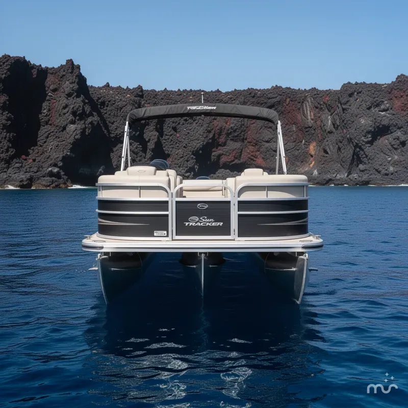 Slide: The Image of Sun Tracker PARTY BARGE 18 W/75 HP 2025 - 1