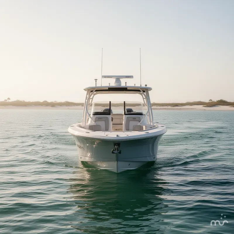 Slide: The Image of Robalo R317 Dual Console 2020 - 1