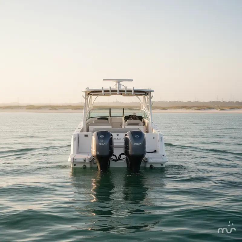 Slide: The Image of Robalo R317 Dual Console 2020 - 3