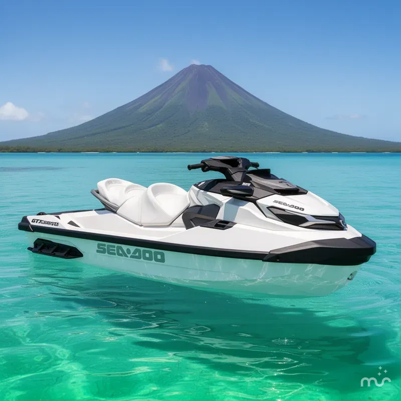 Slide: The Image of Sea-Doo GTX Limited 325 White Pearl Premium 2025 - 2