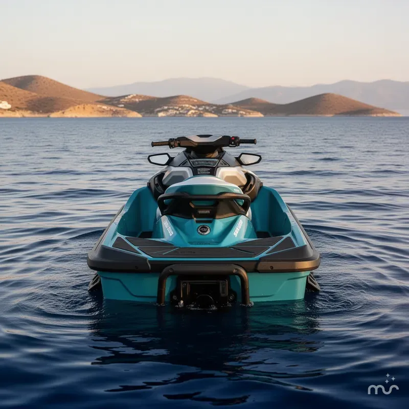 Slide: The Image of Sea-Doo GTX Limited 325 Teal Metallic 2025 - 3