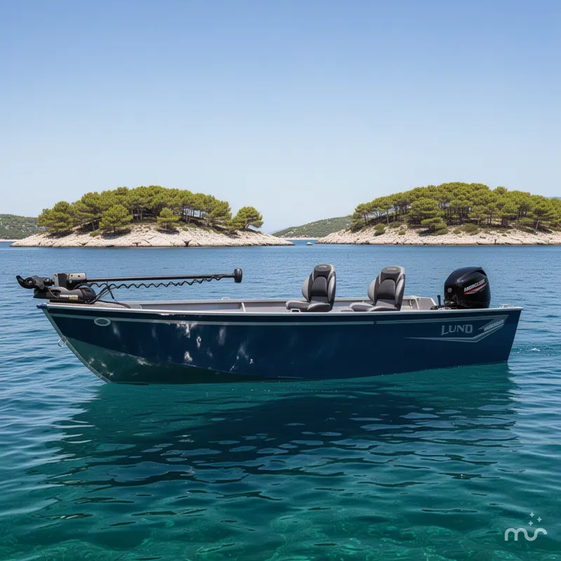 Slide: The Image of Lund 1650 Angler Tiller 2024 - 2