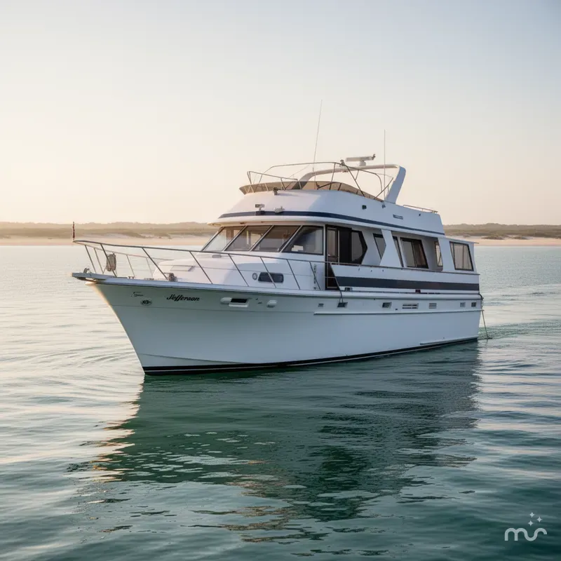 Slide: The Image of Jefferson 60 Motor Yacht 1987 - 4