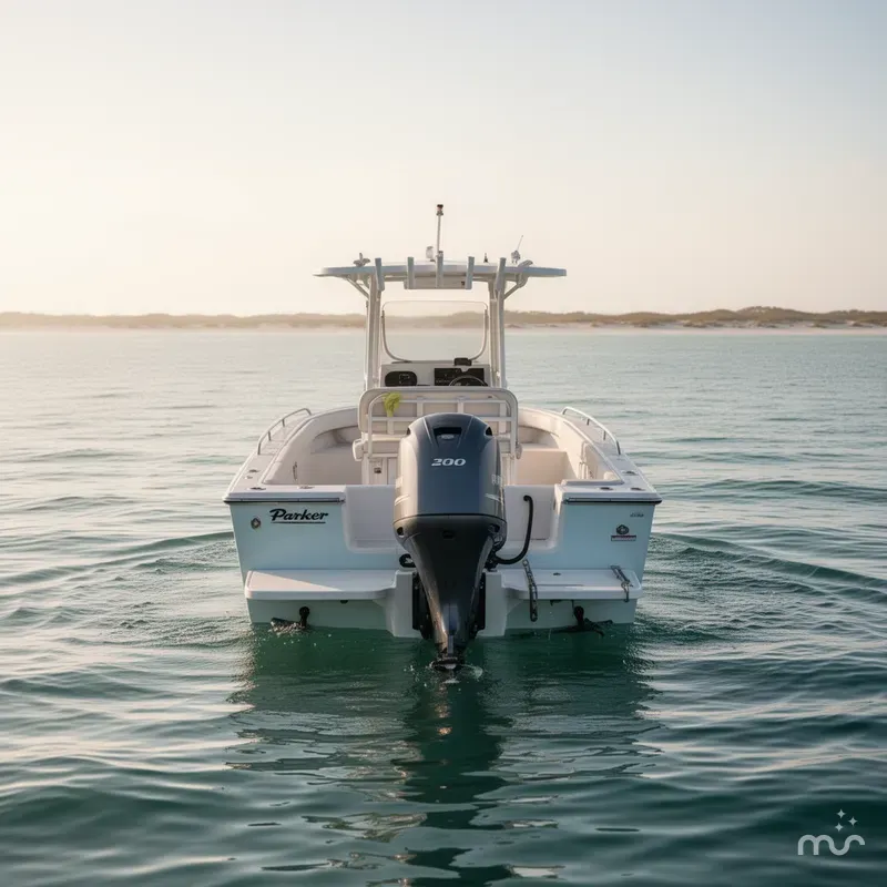 Slide: The Image of Parker 2300 Center Console 2020 - 2