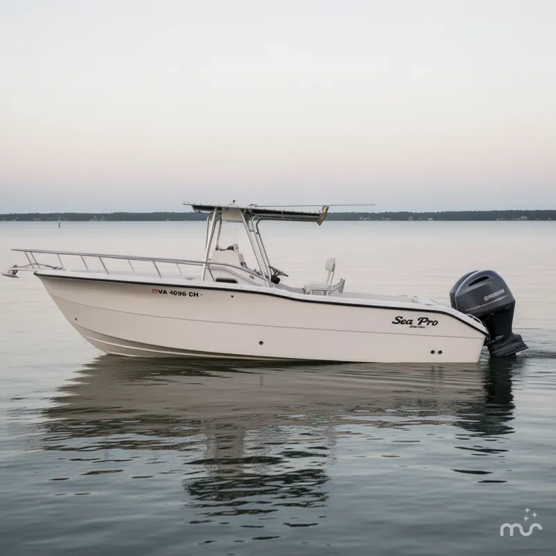 Slide: The Image of Sea Pro 255 Center Console 2001 - 1